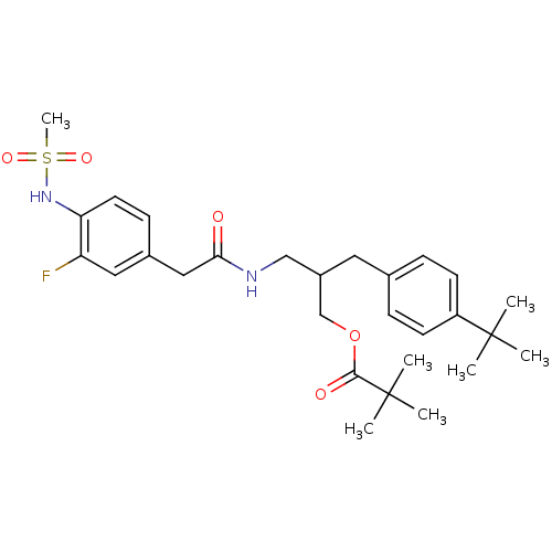 Chemical structure of BindingDB Monomer ID 20288