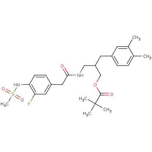 Chemical structure of BindingDB Monomer ID 20294
