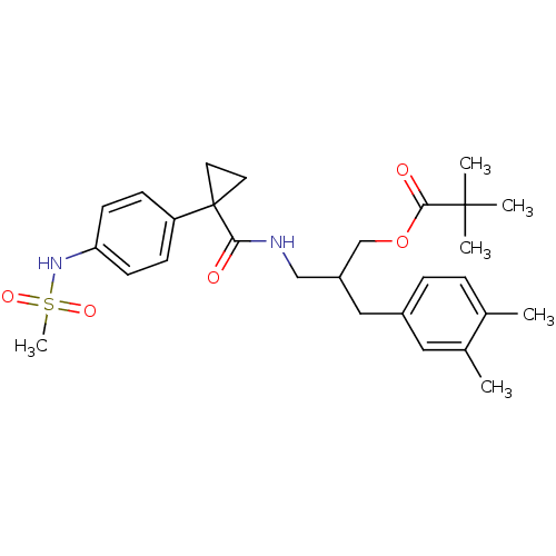 Chemical structure of BindingDB Monomer ID 20302