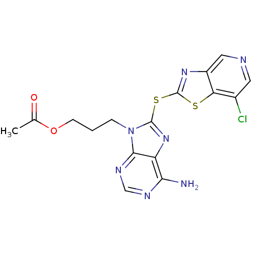 Chemical structure of BindingDB Monomer ID 20786