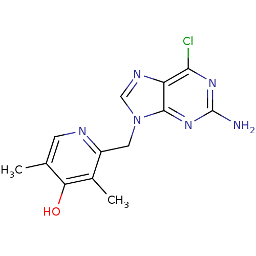 Chemical structure of BindingDB Monomer ID 20801