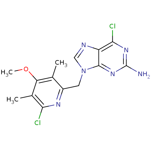 Chemical structure of BindingDB Monomer ID 20805