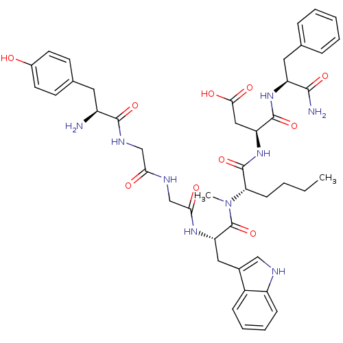 Chemical structure of BindingDB Monomer ID 21136