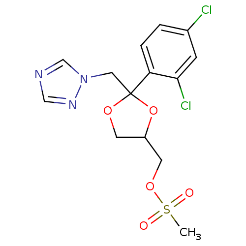 Chemical structure of BindingDB Monomer ID 21167