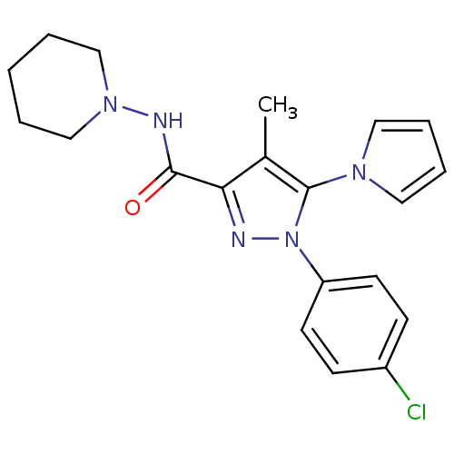 Chemical structure of BindingDB Monomer ID 21250