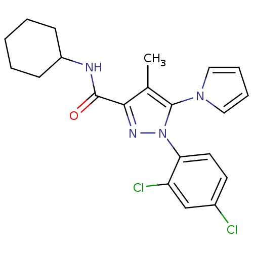 Chemical structure of BindingDB Monomer ID 21257