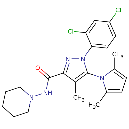 Chemical structure of BindingDB Monomer ID 21258