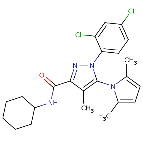 Chemical structure of BindingDB Monomer ID 21260