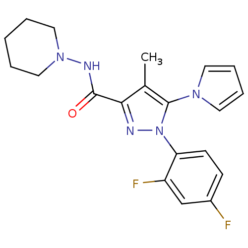 Chemical structure of BindingDB Monomer ID 21267
