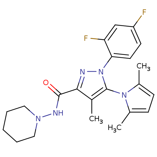Chemical structure of BindingDB Monomer ID 21271