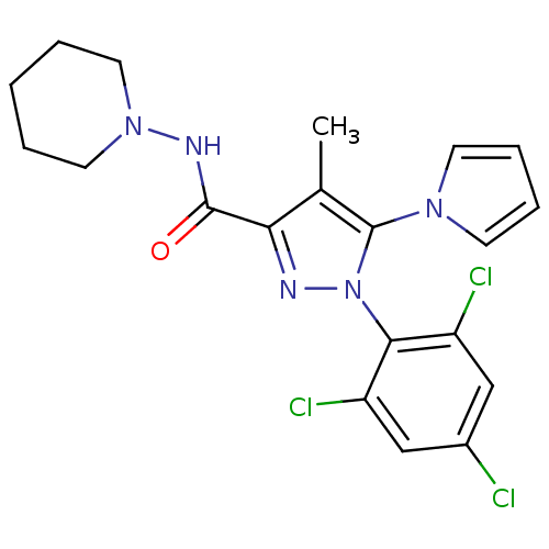 Chemical structure of BindingDB Monomer ID 21274