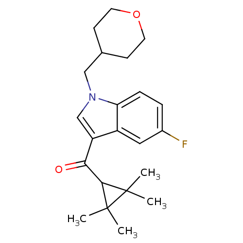 Chemical structure of BindingDB Monomer ID 21286