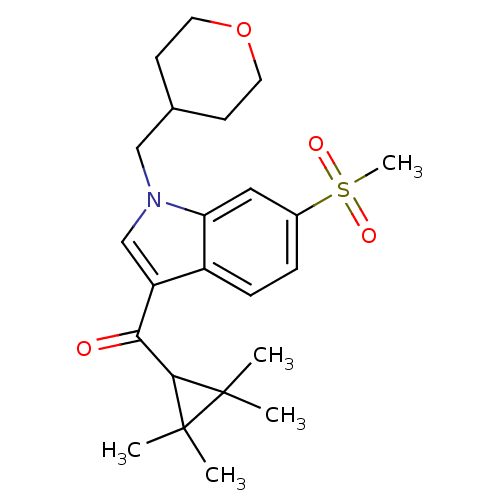 Chemical structure of BindingDB Monomer ID 21293