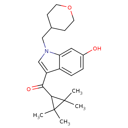 Chemical structure of BindingDB Monomer ID 21296
