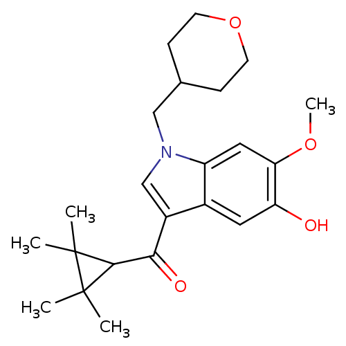 Chemical structure of BindingDB Monomer ID 21307