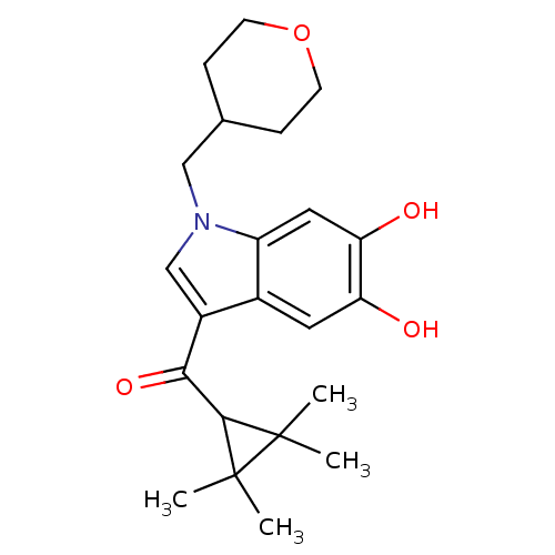 Chemical structure of BindingDB Monomer ID 21308