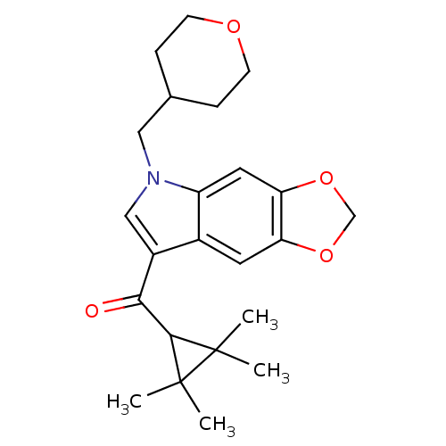 Chemical structure of BindingDB Monomer ID 21309