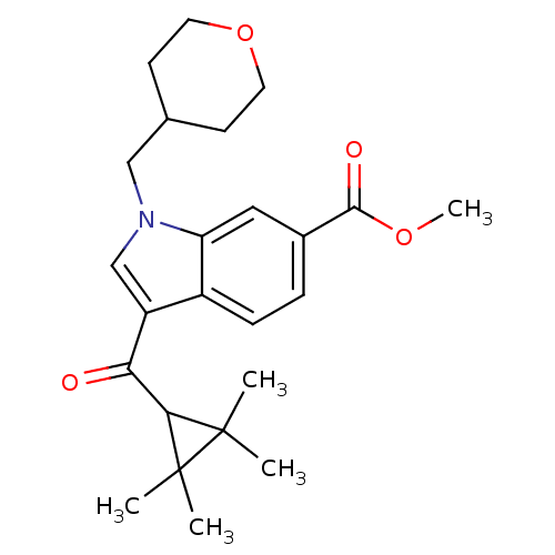 Chemical structure of BindingDB Monomer ID 21333