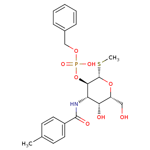 Chemical structure of BindingDB Monomer ID 21537