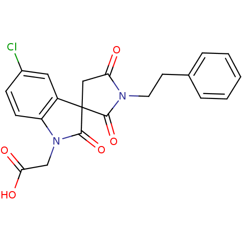 Chemical structure of BindingDB Monomer ID 21563