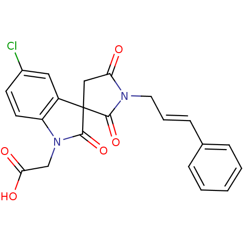 Chemical structure of BindingDB Monomer ID 21564