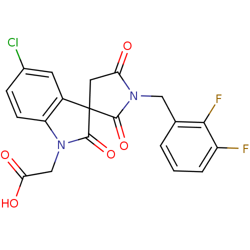 Chemical structure of BindingDB Monomer ID 21574