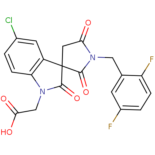 Chemical structure of BindingDB Monomer ID 21575