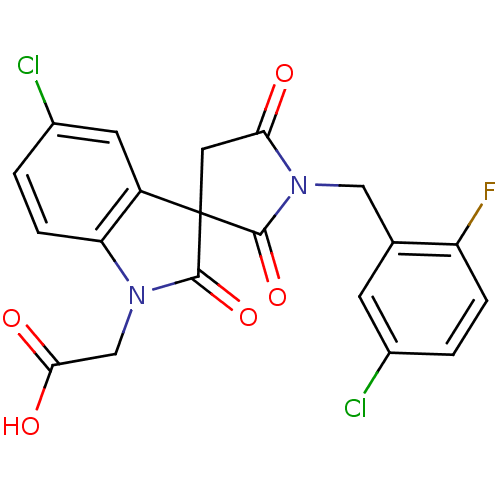 Chemical structure of BindingDB Monomer ID 21579