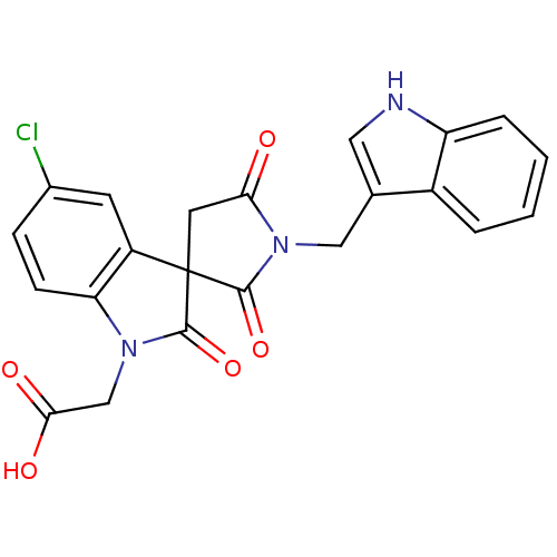 Chemical structure of BindingDB Monomer ID 21592