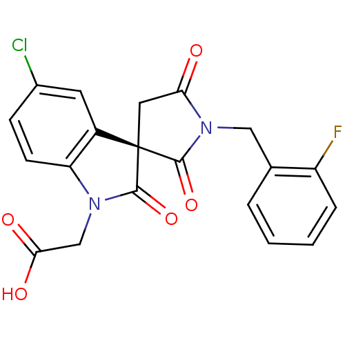 Chemical structure of BindingDB Monomer ID 21603