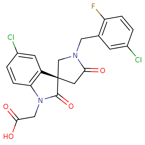 Chemical structure of BindingDB Monomer ID 21612