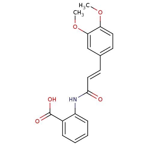 Chemical structure of BindingDB Monomer ID 21613