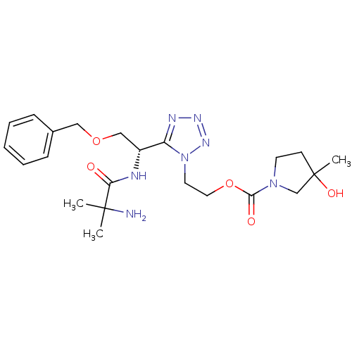 Chemical structure of BindingDB Monomer ID 21947
