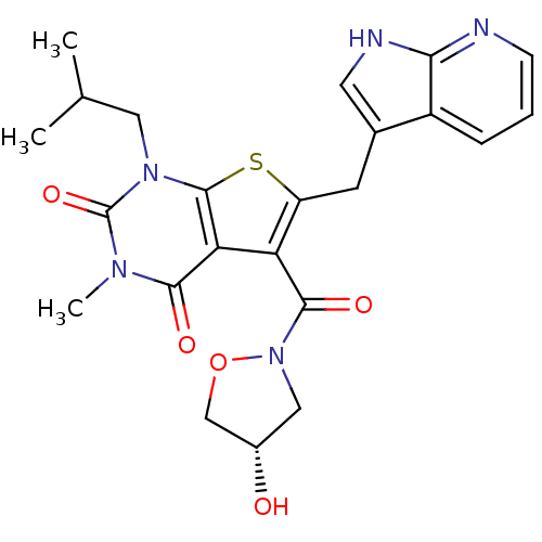 Chemical structure of BindingDB Monomer ID 21996