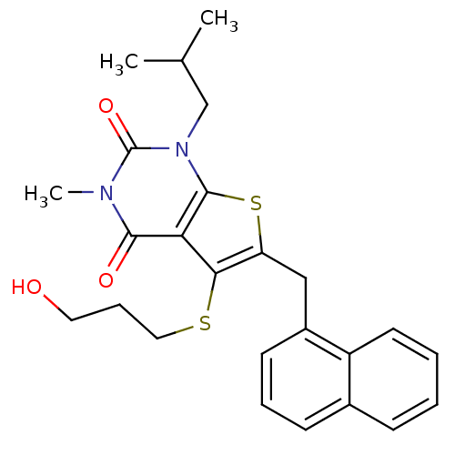 Chemical structure of BindingDB Monomer ID 22001
