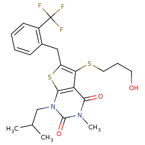 Chemical structure of BindingDB Monomer ID 22002
