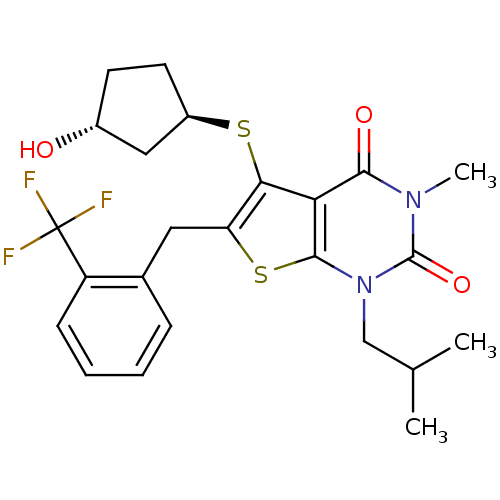 Chemical structure of BindingDB Monomer ID 22009