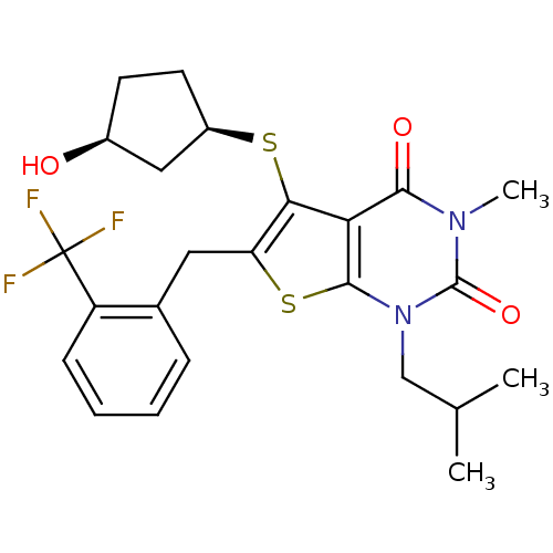 Chemical structure of BindingDB Monomer ID 22010