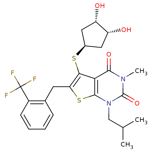 Chemical structure of BindingDB Monomer ID 22011