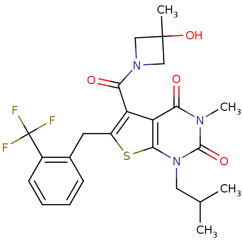 Chemical structure of BindingDB Monomer ID 22020