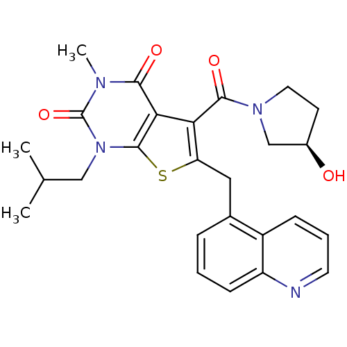 Chemical structure of BindingDB Monomer ID 22023