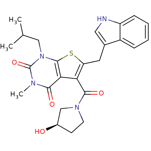 Chemical structure of BindingDB Monomer ID 22025