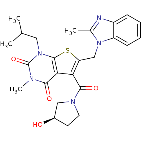 Chemical structure of BindingDB Monomer ID 22028