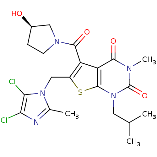 Chemical structure of BindingDB Monomer ID 22029