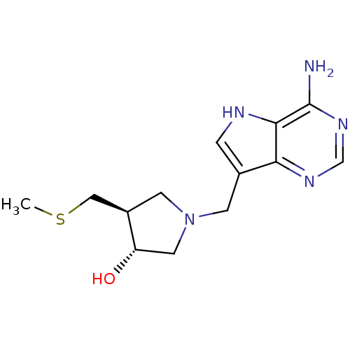 Chemical structure of BindingDB Monomer ID 22113