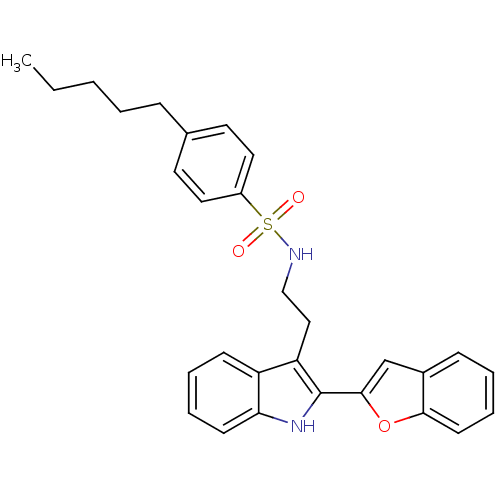 Chemical structure of BindingDB Monomer ID 22302