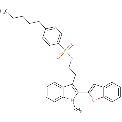 Chemical structure of BindingDB Monomer ID 22307