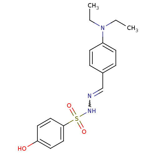 Chemical structure of BindingDB Monomer ID 22447