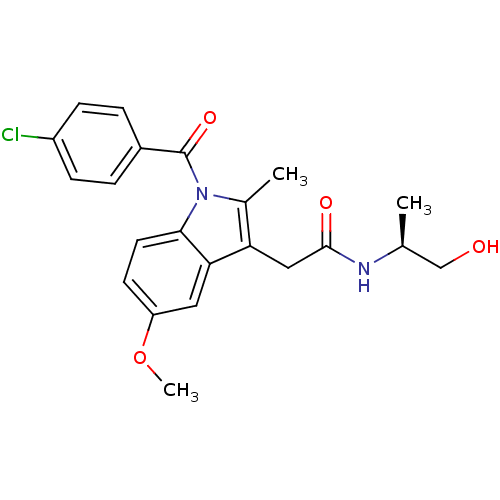 Chemical structure of BindingDB Monomer ID 22571