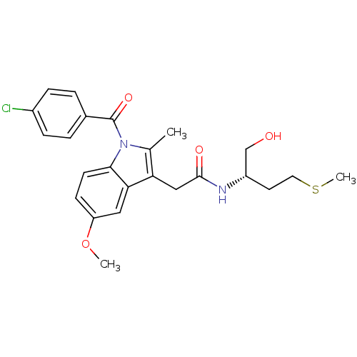 Chemical structure of BindingDB Monomer ID 22575